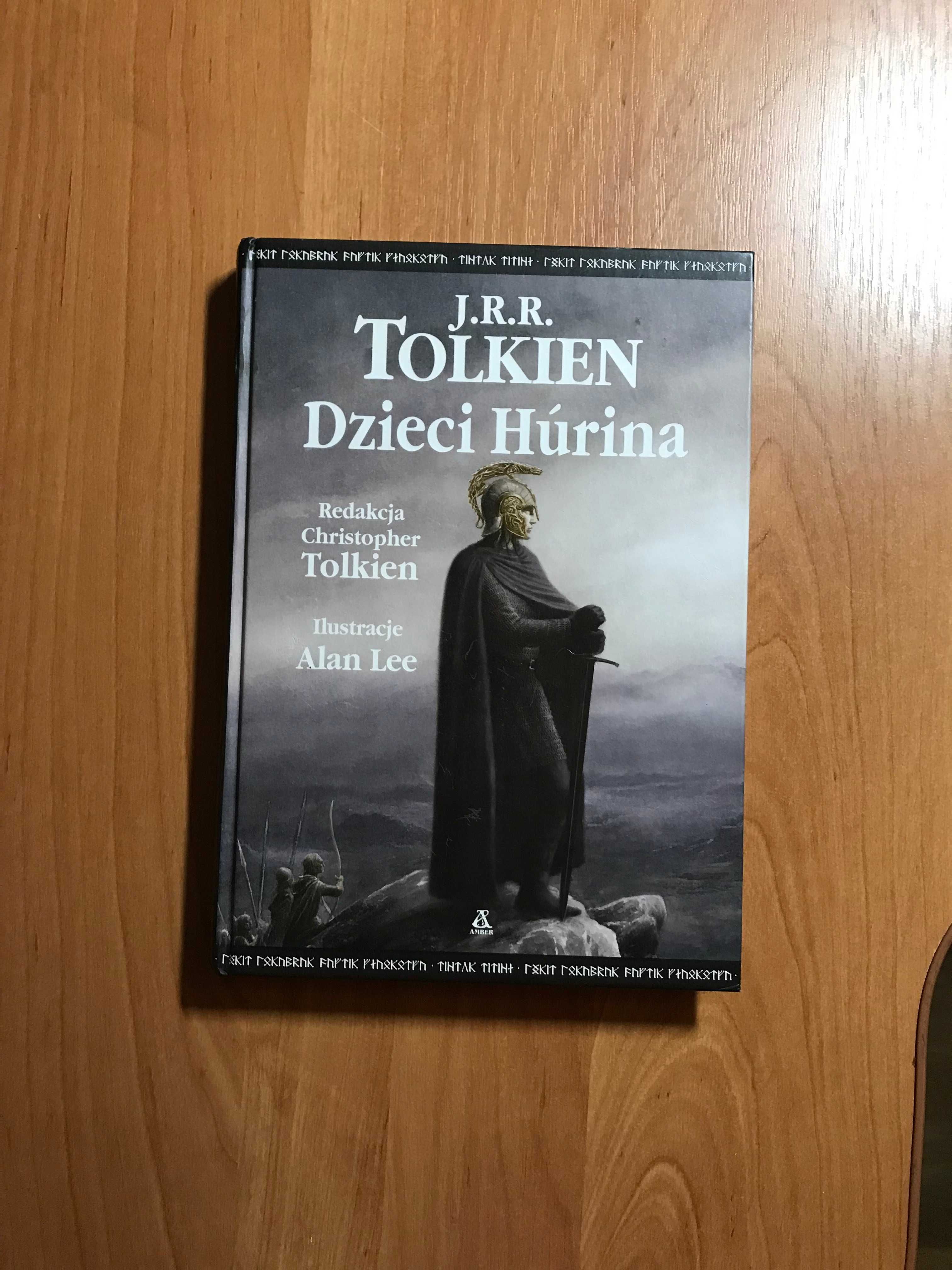 Tolkien - Dzieci Hurina - Amber, twarda, wyd. II 2008 (Hobbit)