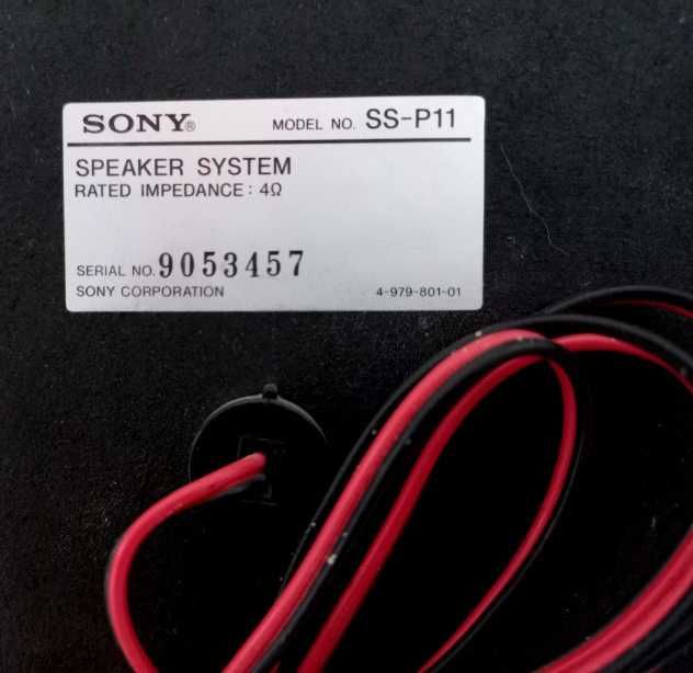 Kolumny głośnikowe SONY SS-P11