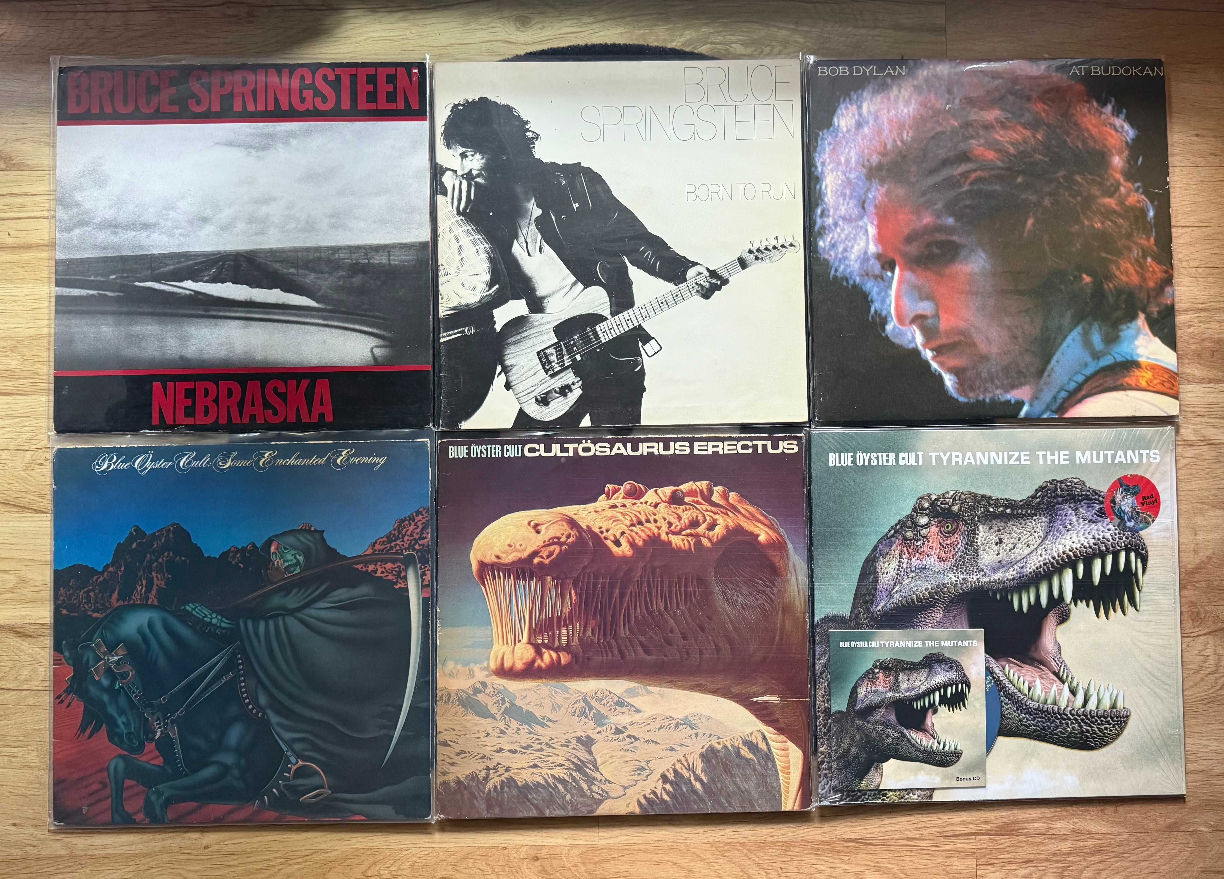 Grace Jones, Cohen, N. Cole, B. Springsteen, Chris de Burg ,Dylan. BOC