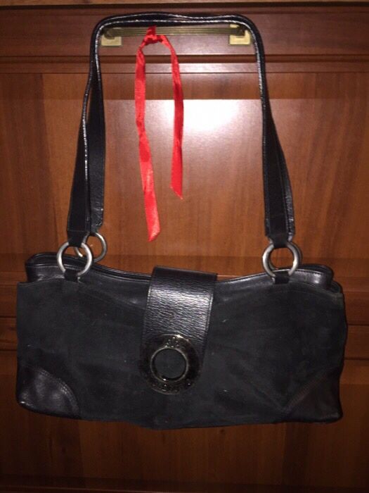 Сумка / клатч натуральная замша