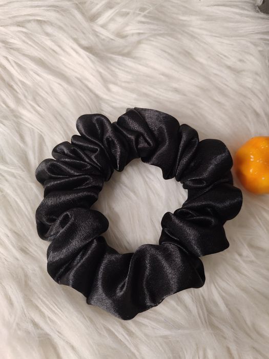 Scrunchie do włosów rozm S Satyna