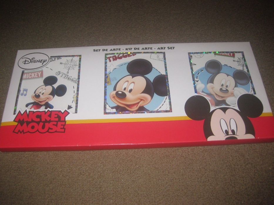 Set de Arte do "Mickey Mouse" Selado!