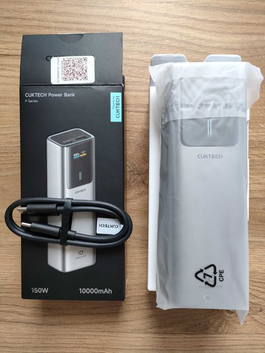 CUKTECH PB100P 10000mAh 150W PowerBank повербанк для ноутбука