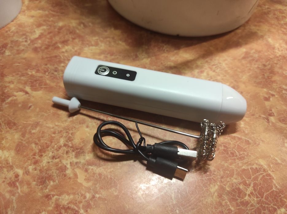 Вспениватель молока, миксер беспроводной, Type-C.