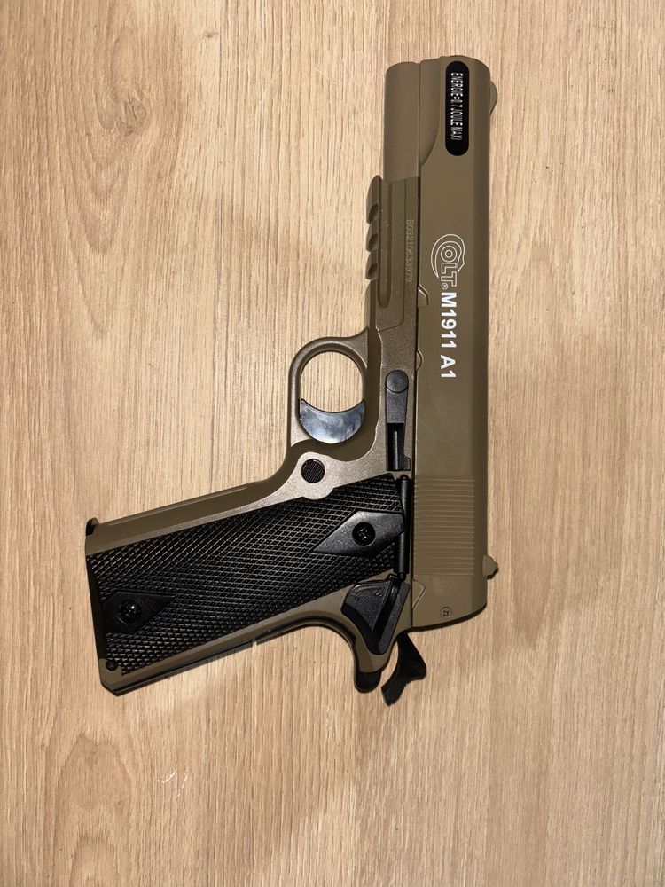 Pistola Airsoft Cybergun 1911 Full Metal | 345 FPS | Nova