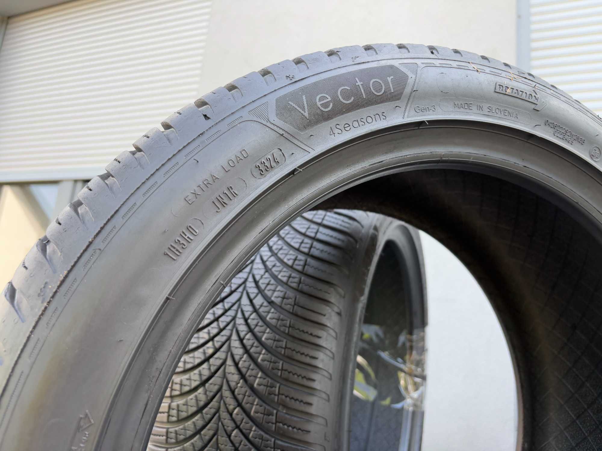 2szt całoroczne 235/45R18 GoodYear 6,1mm 2024r świetny stan! 4S215