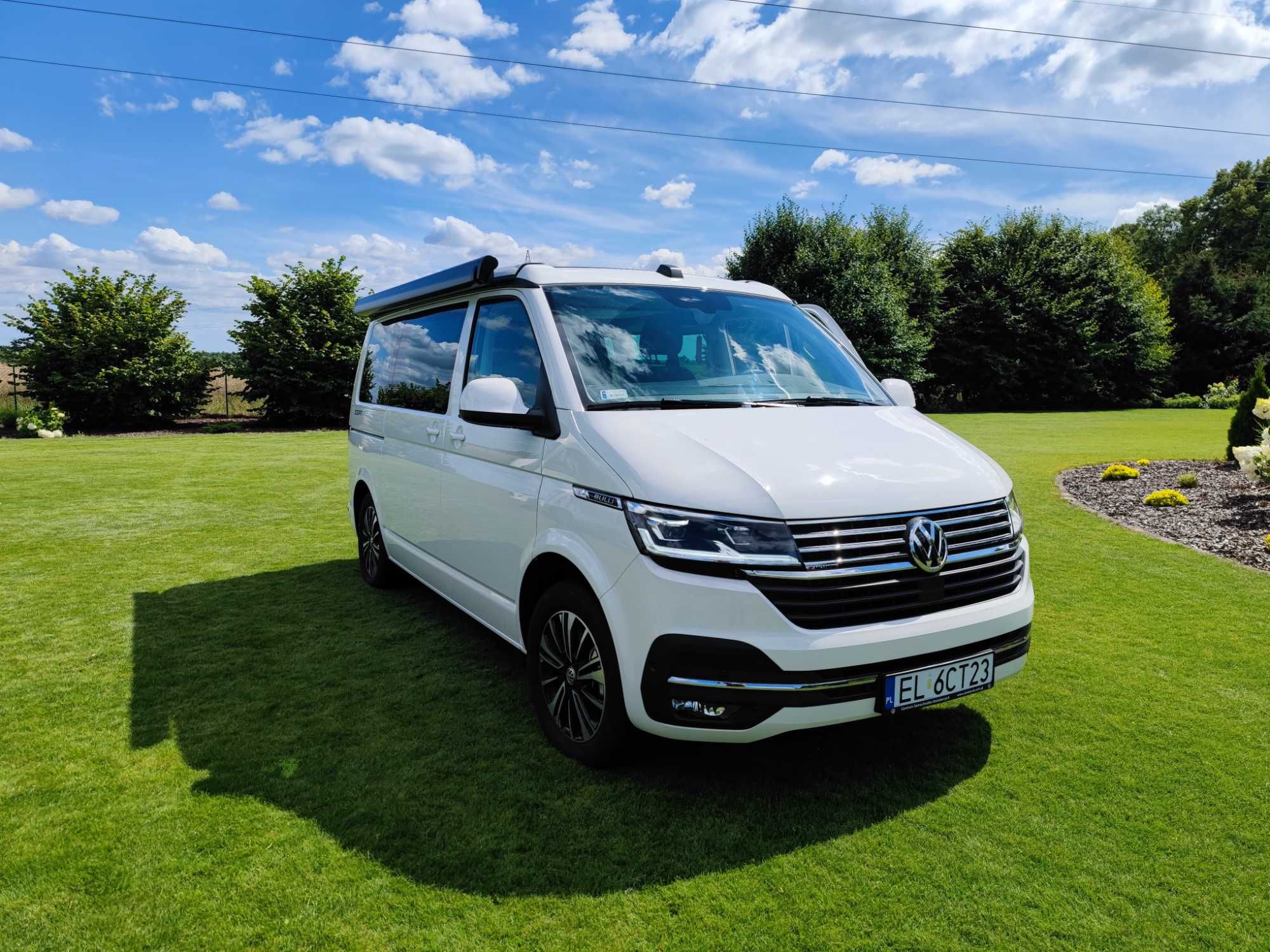 Wynajem kampera Volkswagen California - zapraszamy!