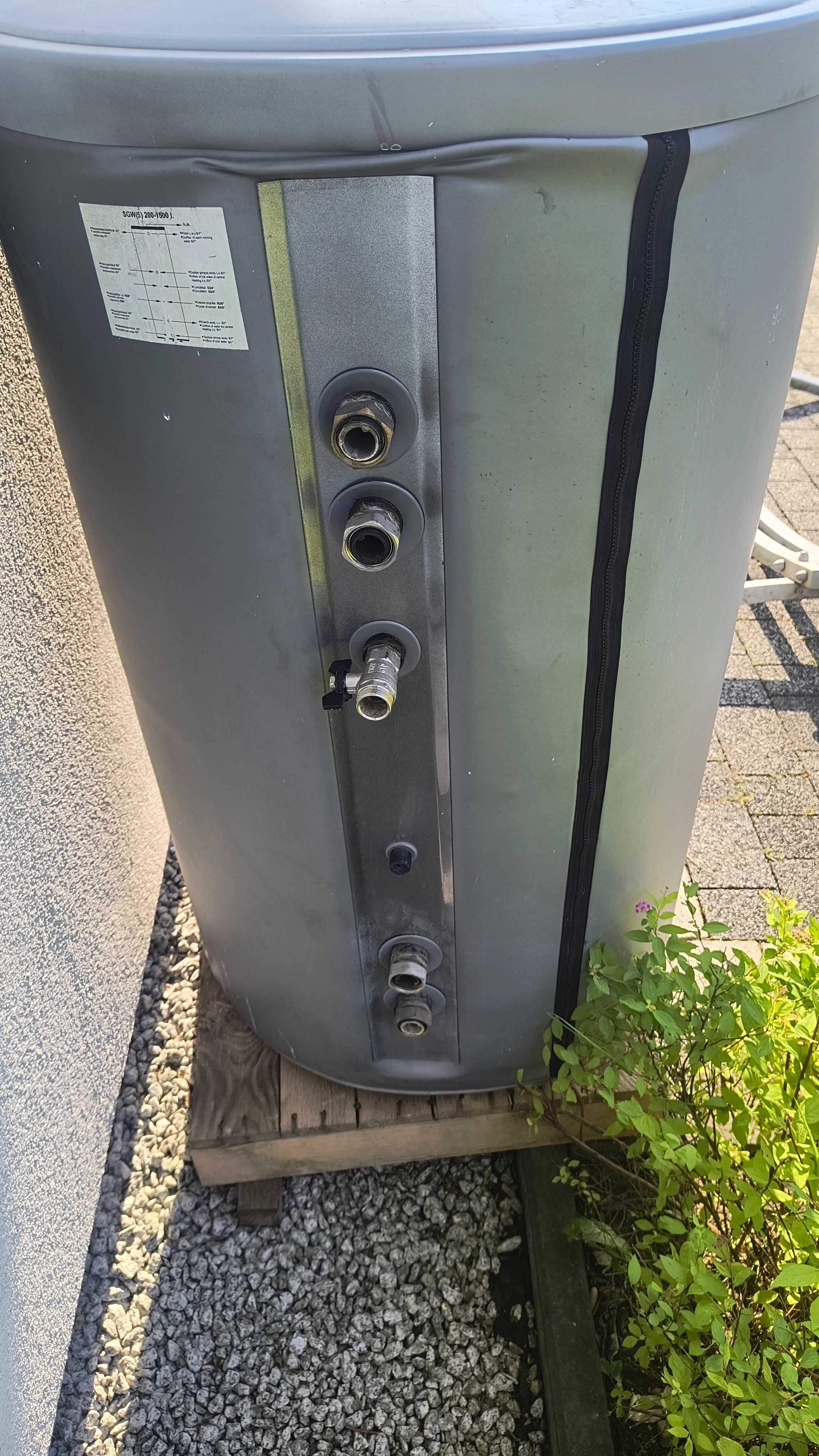 Bojler Zasobnik c.w.u. Galmet 200 l