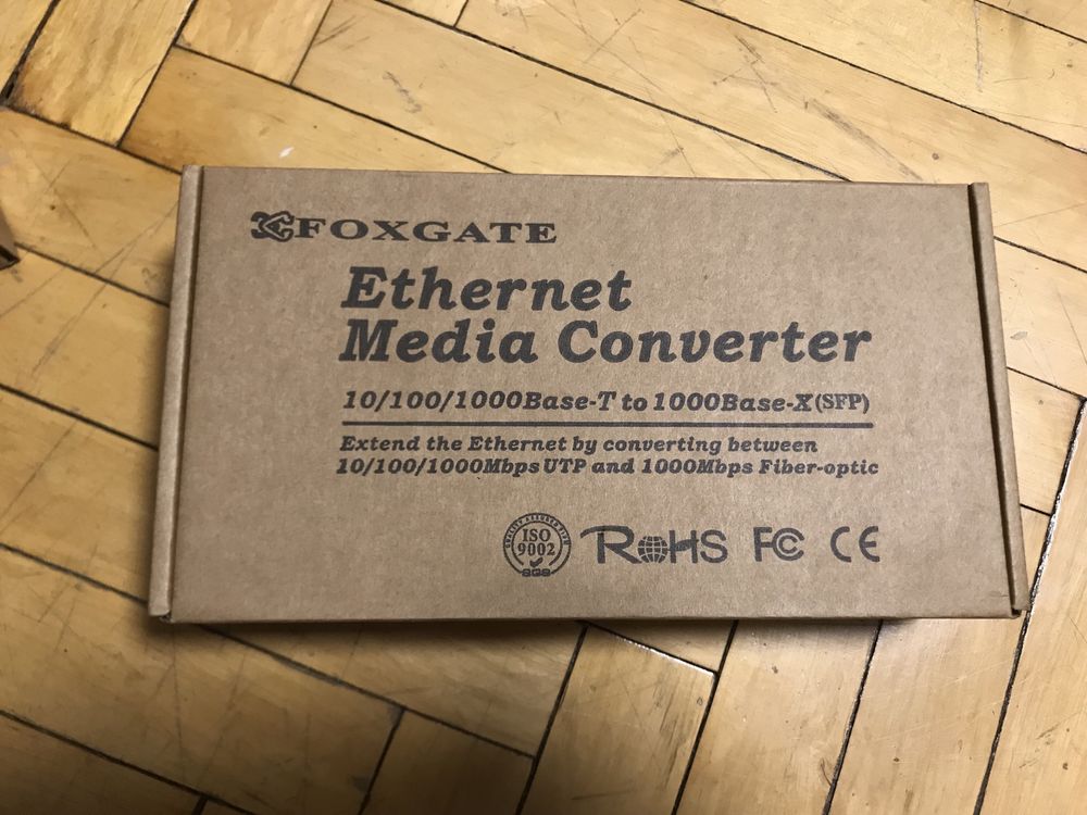 Медіаконвертер сфп/Media Converter SFP