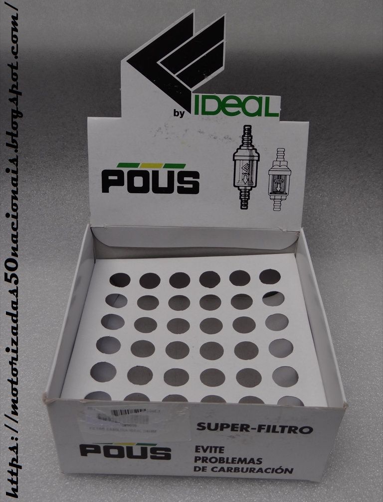 Caixa de Exposição de Filtros de Gasolina da Ideal