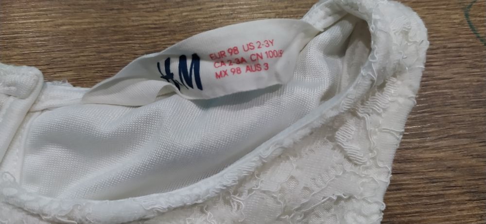 Sukienka koronkowa H&M 98