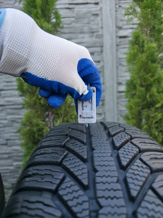 4szt zima 185/65-15 2x Semperit 7mm + 2x Barum 6.5mm