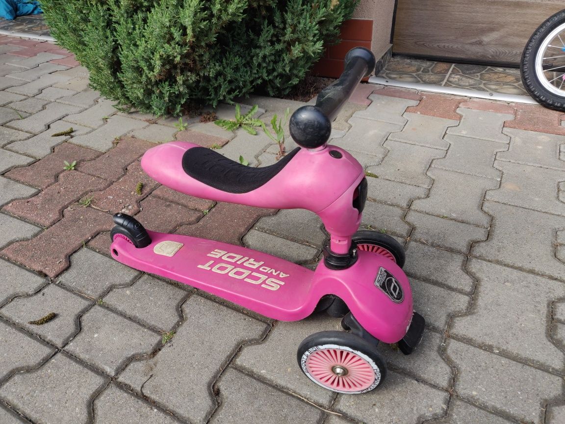 Scoot and ride  hulajnoga i rowerek biegowy