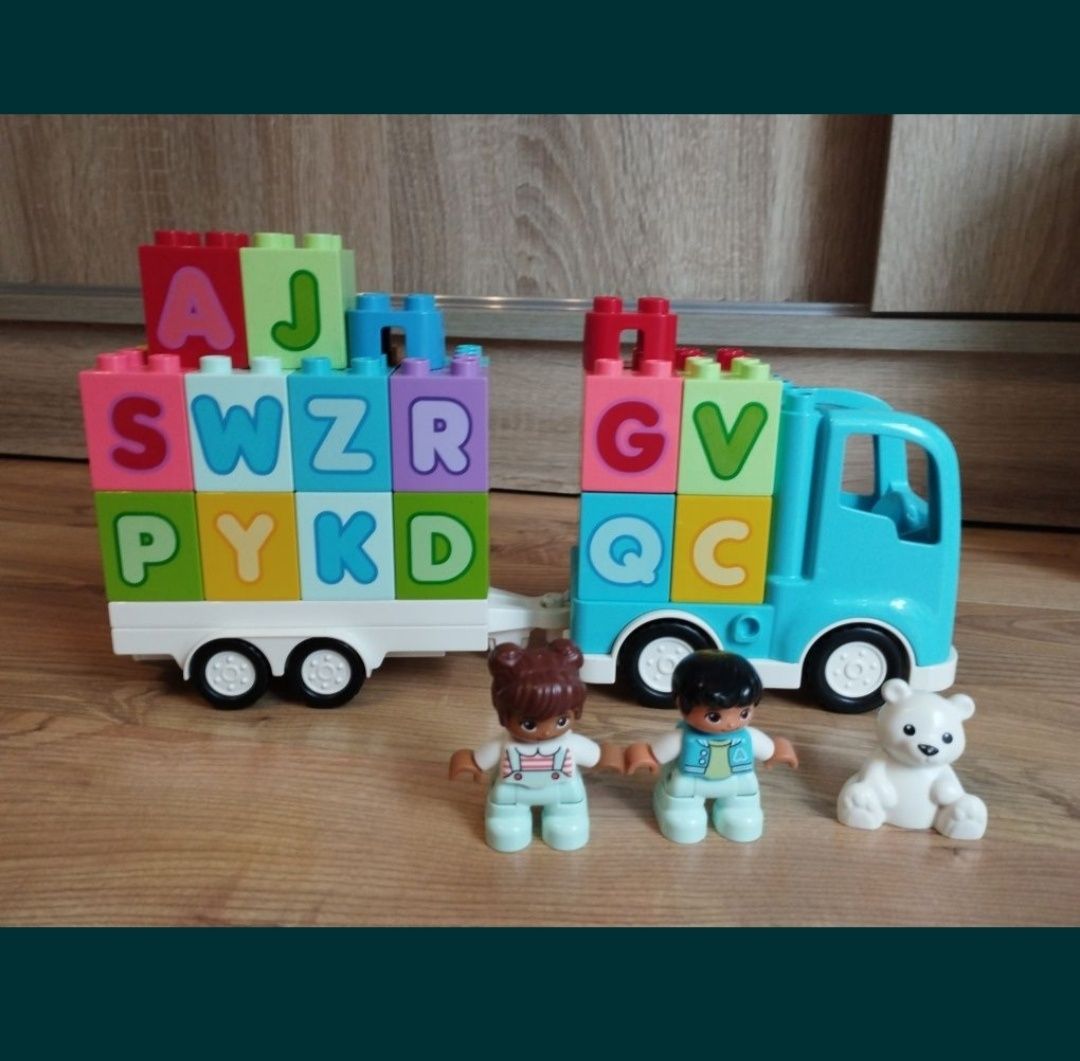 LEGO Duplo ciężarówka z alfabetem 10915 klocki