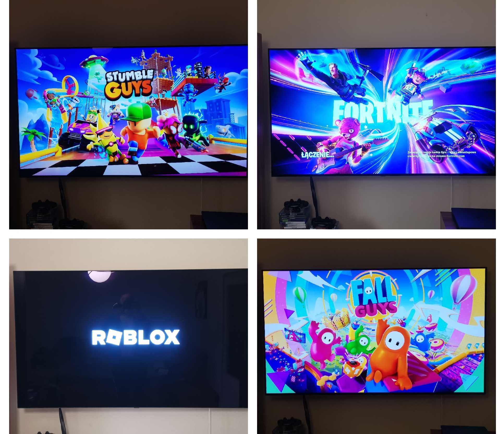 Konsola PS4+Gry. Stumble Guys,Roblox. Zamienię lub sprzedam
