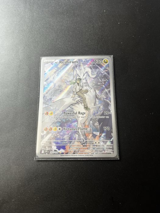 Karta pokemon N’s reshiram