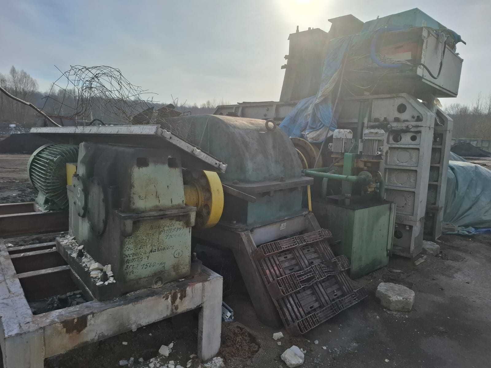 Brykieciarka walcowa bebnowa waga 60 ton prasa brykiet duza wydajnosc