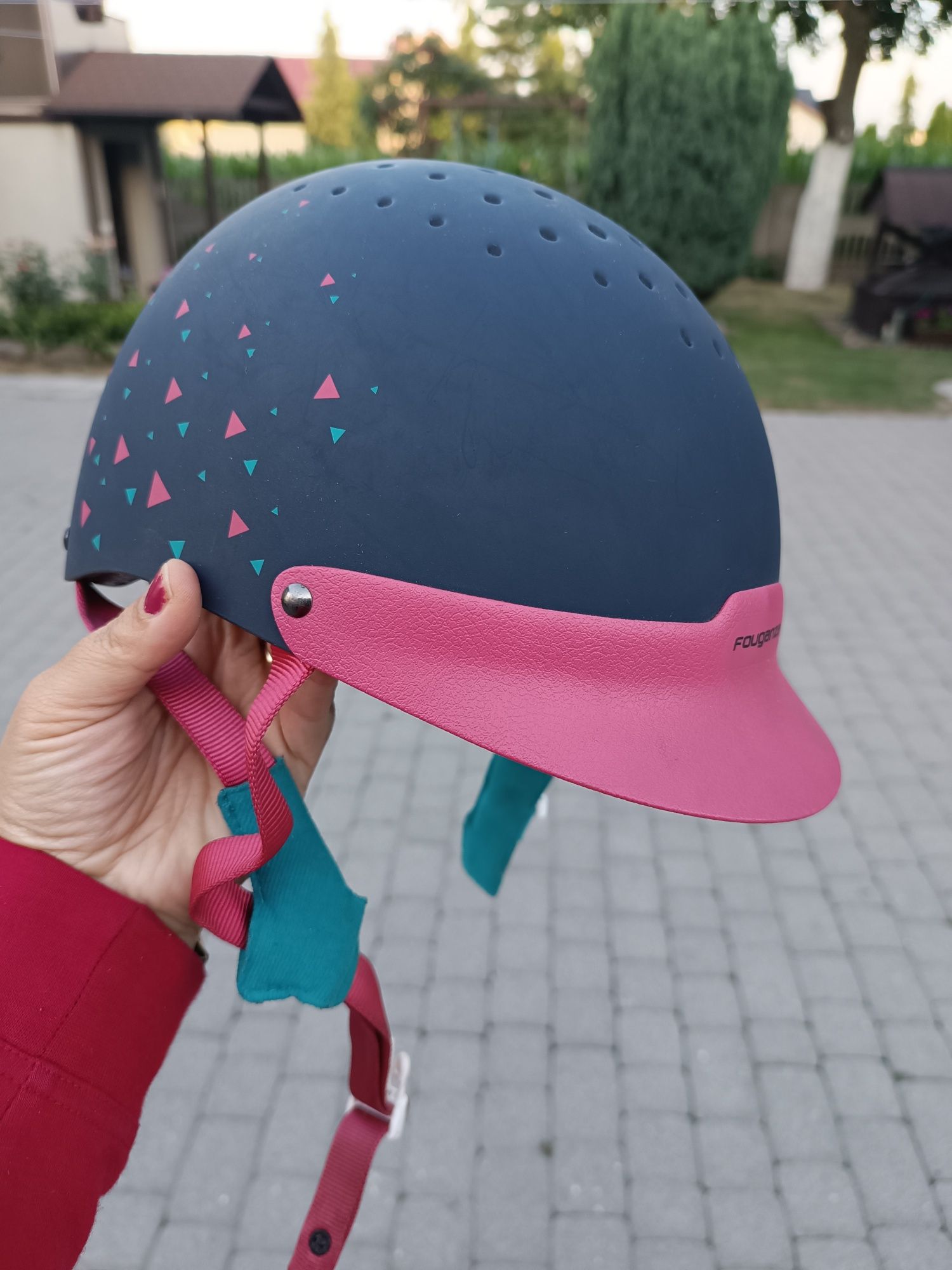Toczek kask do jazdy konnej