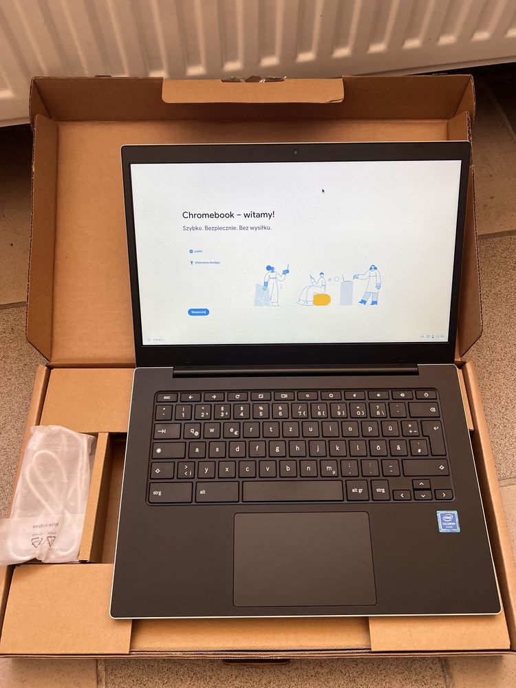 Nowy chromebook Go 345xda-ka1 n4500 4/64 14,1