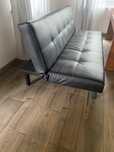 Kanapa sofa tapczan łóżko Bodi rozkładane skóra syntetyczna 180 cm