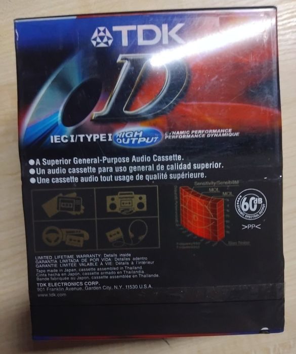 Аудіокасети TDK+Maxell+Fuji