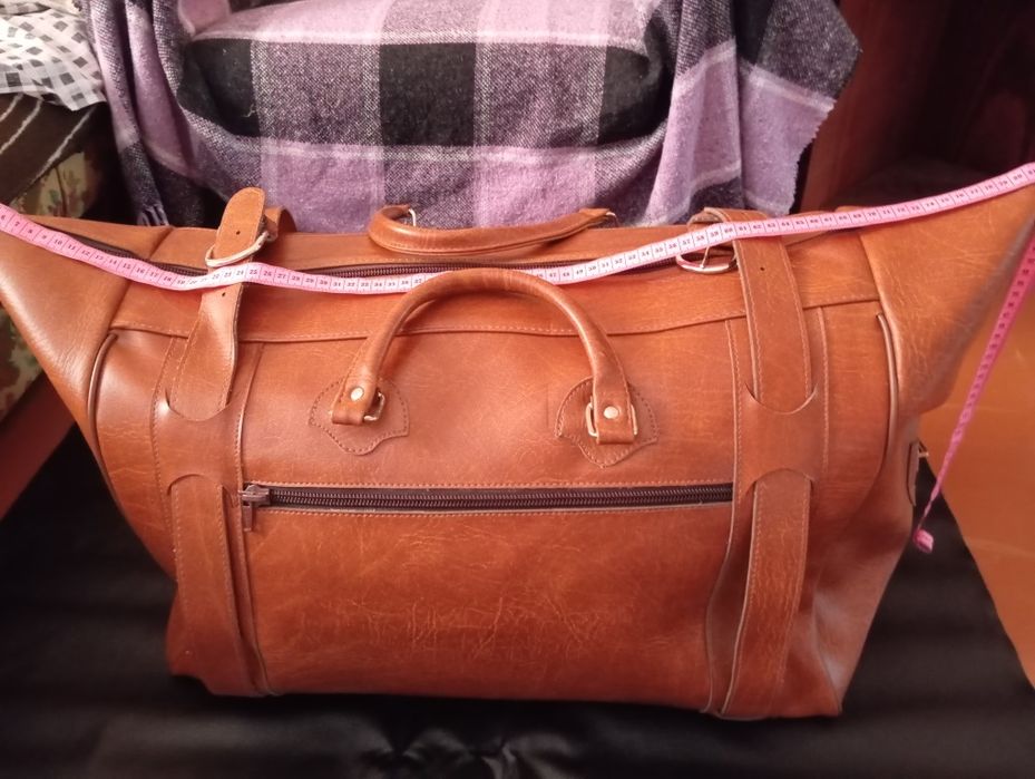 Сумка кожаная дорожняя,в отличном состоянии 10 з 10