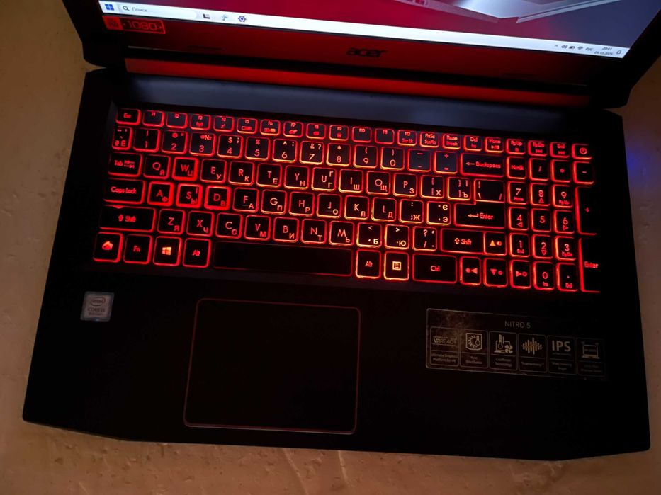 Игровой Acer NITRO 5 + ТОП Видео GTX 1060 (6ГБ) /Core 8300H/ 16 RAM