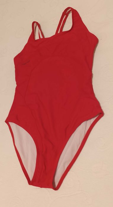 Fato Banho, Piscina, vermelho  - Nº 44 - marca: Nabaiji - Novo