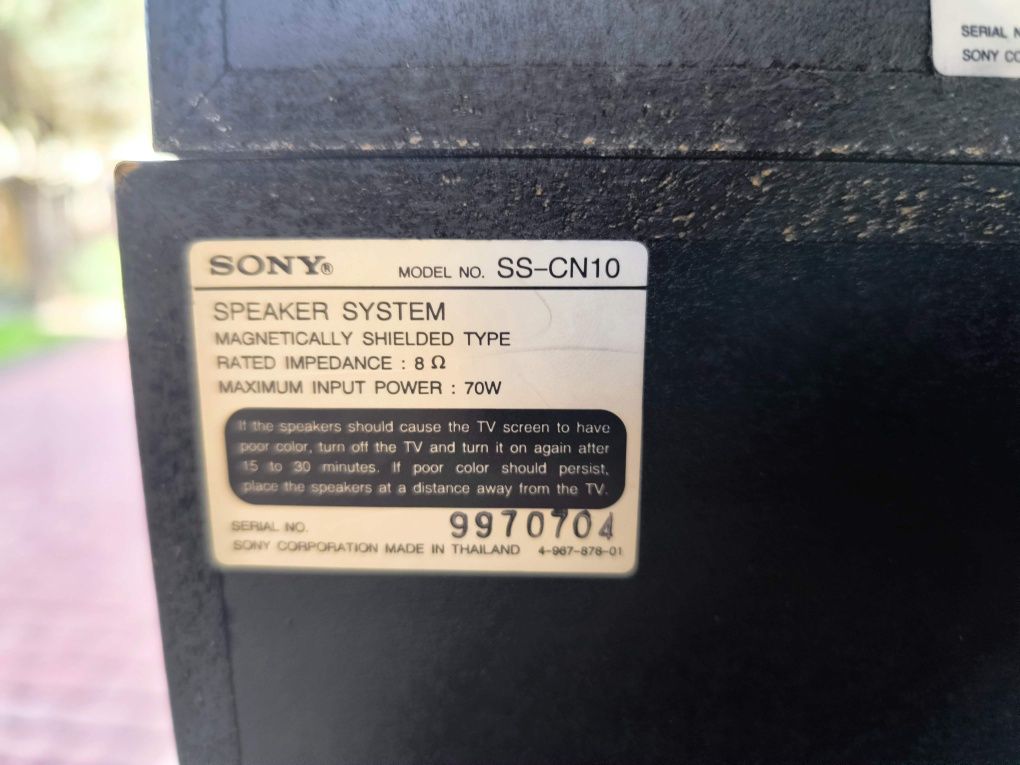 DENON AVR 1611 z głośnikami Sony