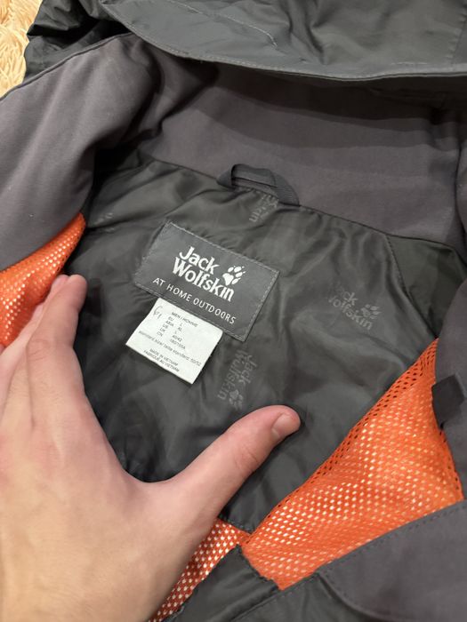 Куртка ветровка jack wolfskin texapore джек вольфскин оригинал L