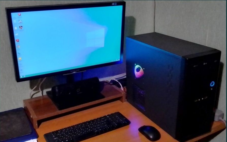 СУПЕР игровой комп Xeon 12 ядер, до 64Гб DDR4, видео RX5500XT 8Гб, SSD