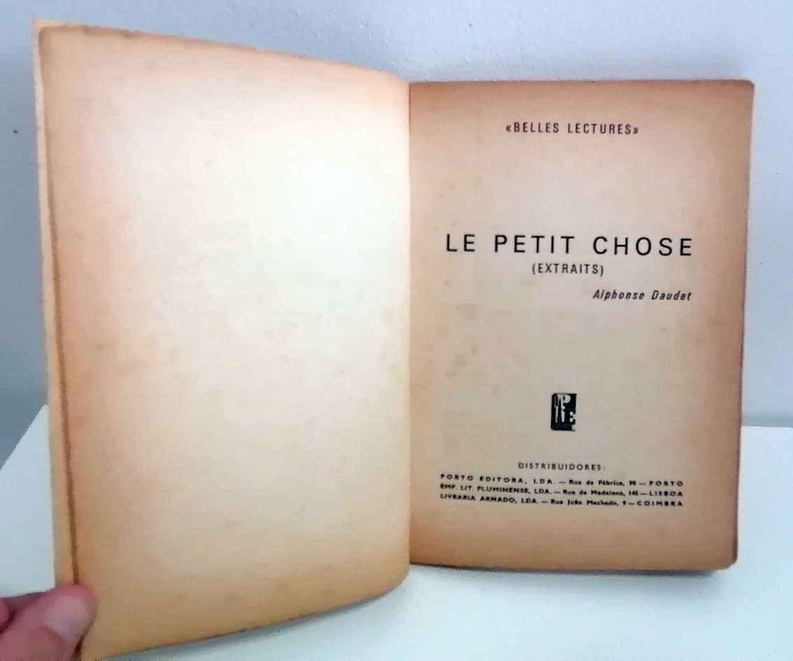 Le Petit Chose (edição em francês), de Alphonse Daudet