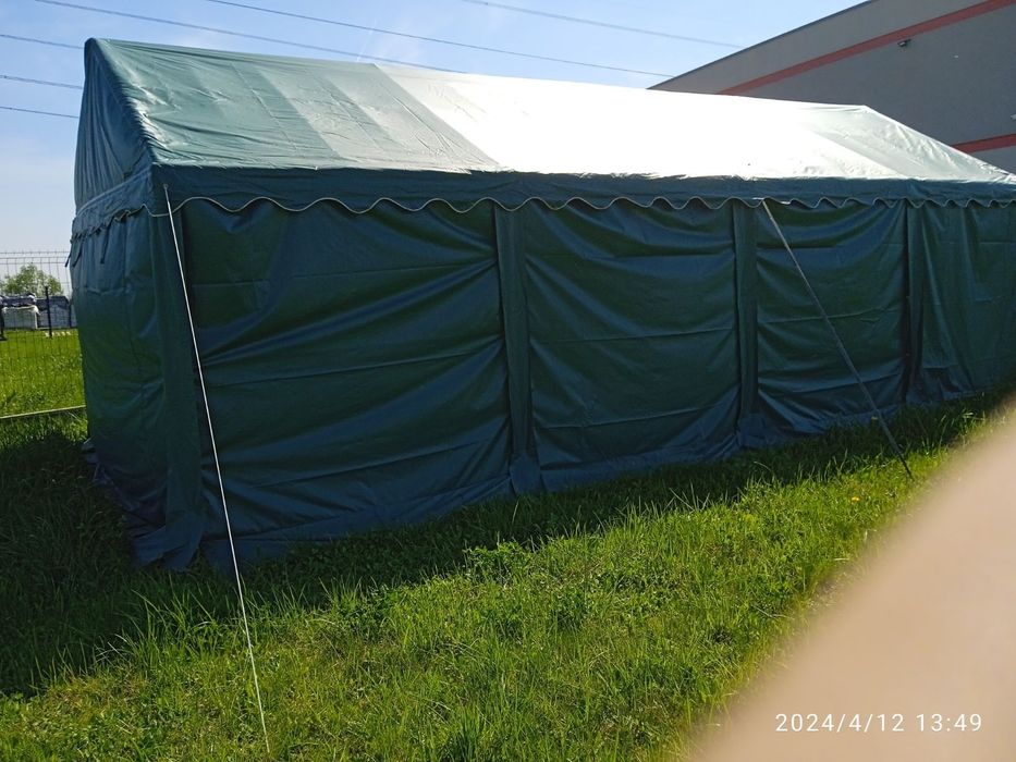 Namiot dla rolników, magazyn