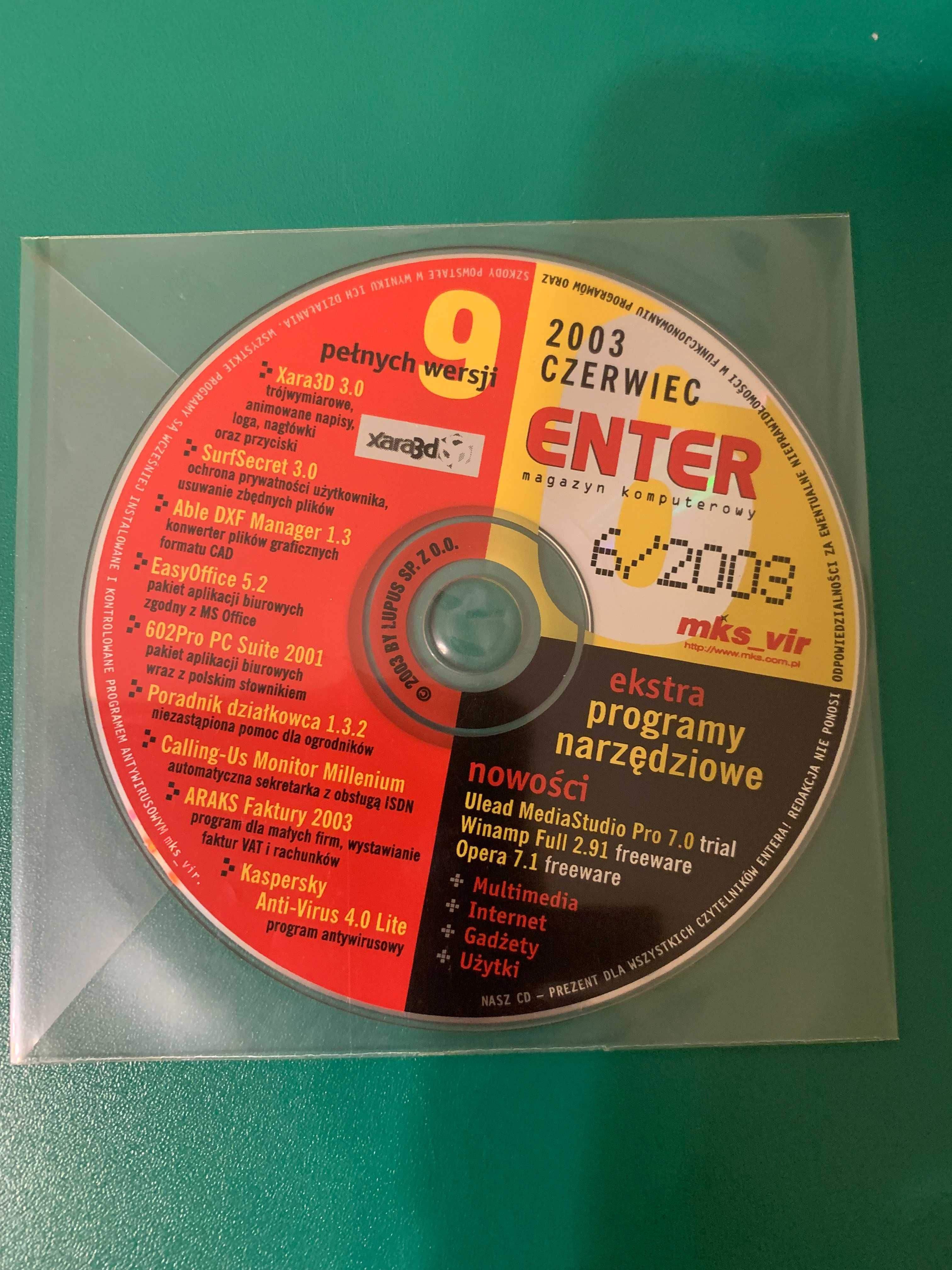Enter magazyn komputerowy nr 6 z 2003r