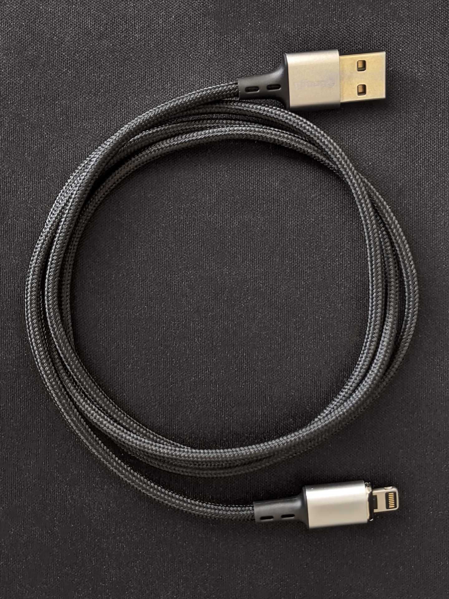 Метровый магнитный кабель Lightning, быстрая зарядка Quick Charge 3.0