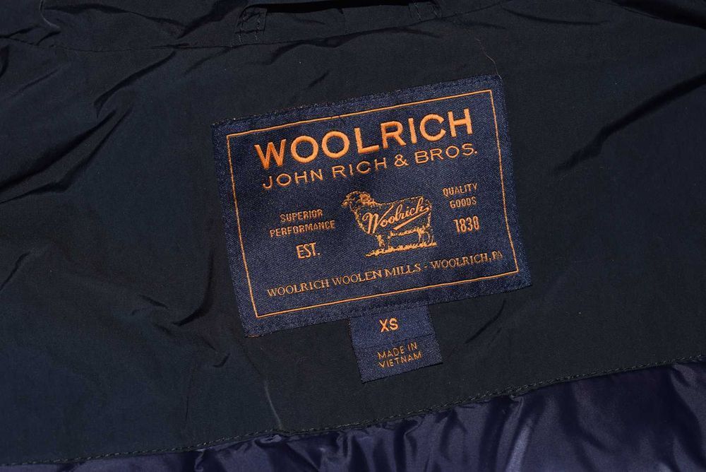 Woolrich Down Fur Jacket (Женская Зимняя Куртка Пуховик Moncler )