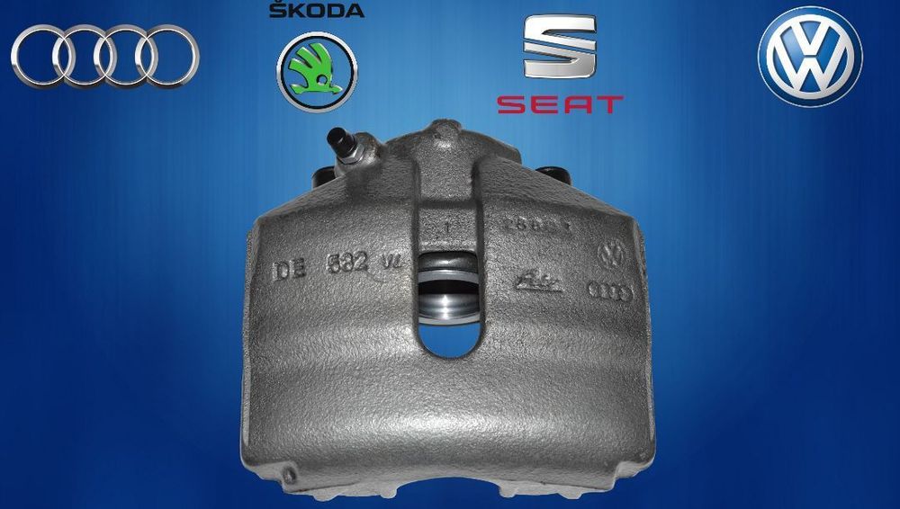 Zacisk hamulcowy Przód przedni Skoda Fabia II III Octavia II Rapid Roomster Superb Yeti VW Caddy III CC Eos Golf IV V VI 4 5 6 po regeneracji 1 rok Gwarancji