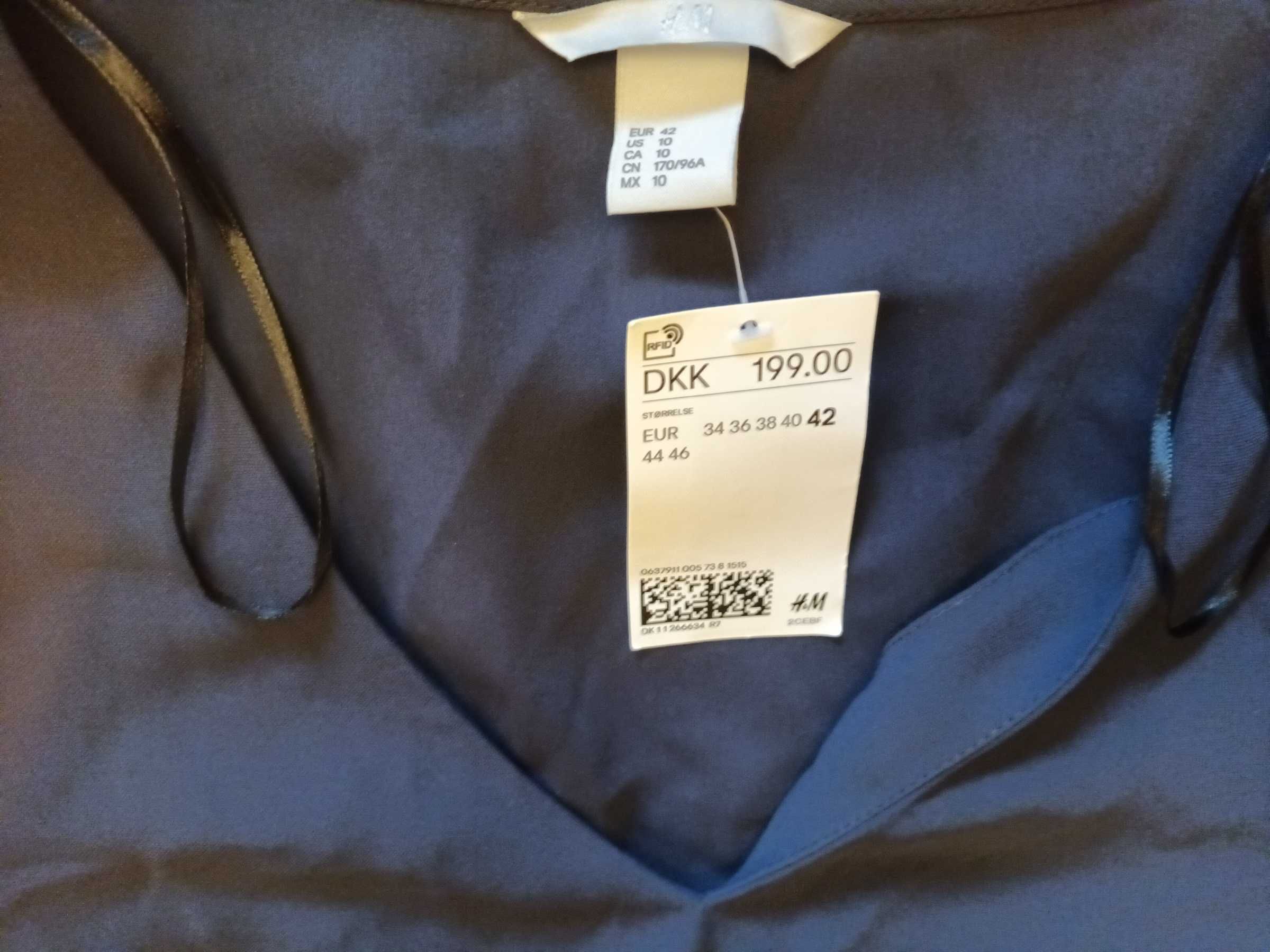 H&M bluzka szyfonowa elegancka 42 XL nowa tanio