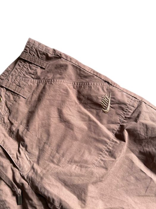 Stylowe sportowe damskie rybaczki Nike brąz świetny fason bojówki 40