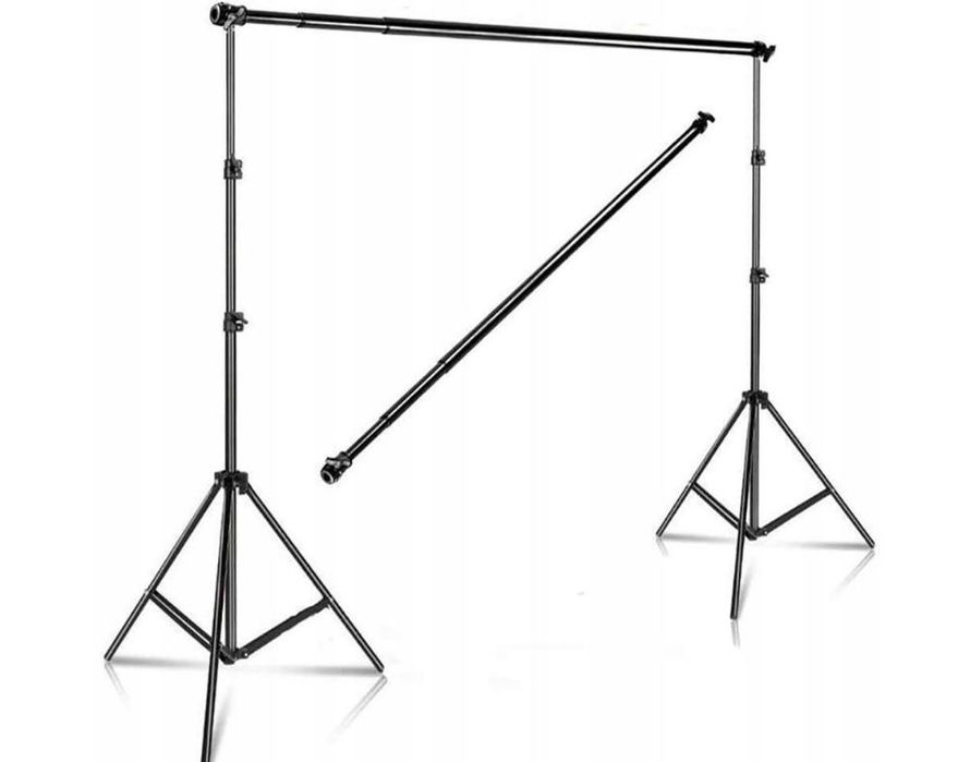 Statyw, stojak fotograficzny czarny