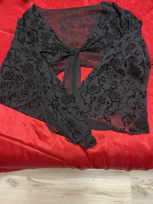 Черная готическая накидка