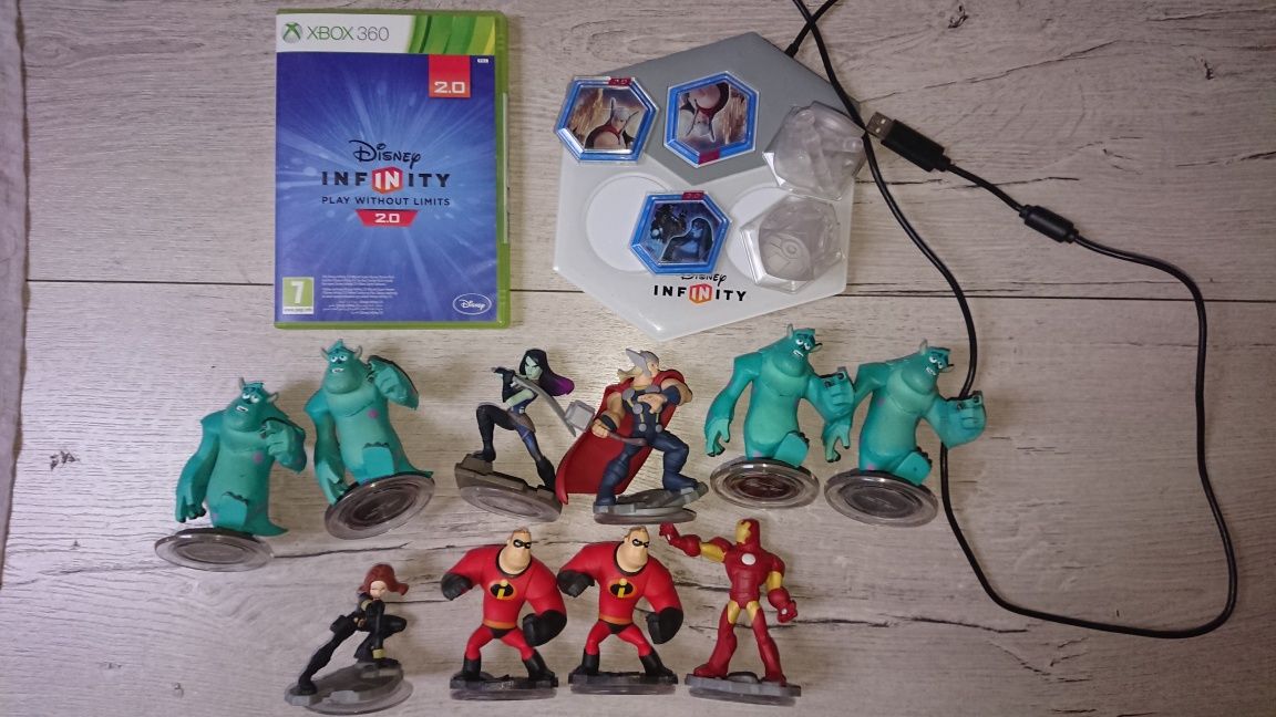 Disney infinity 2.0 xbox 360 figurki