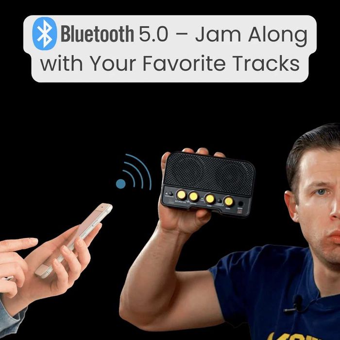 Миниатюрный гитарный усилитель CFG TuneBoy (с аккумулятором)