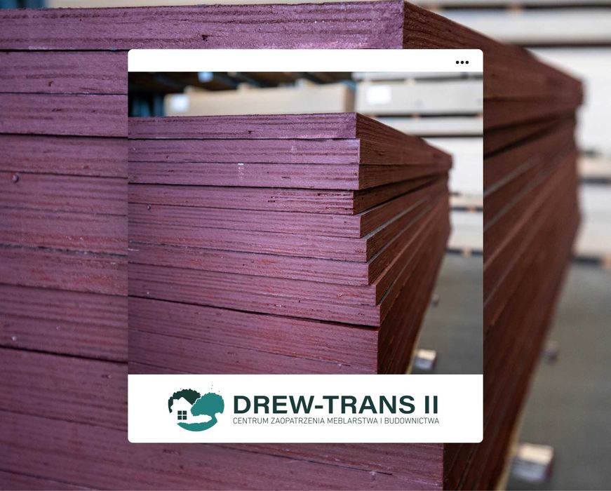 Płyta szalunkowa (chińska) Sklejka szalunkowa 1250x2500 gr. 20mm