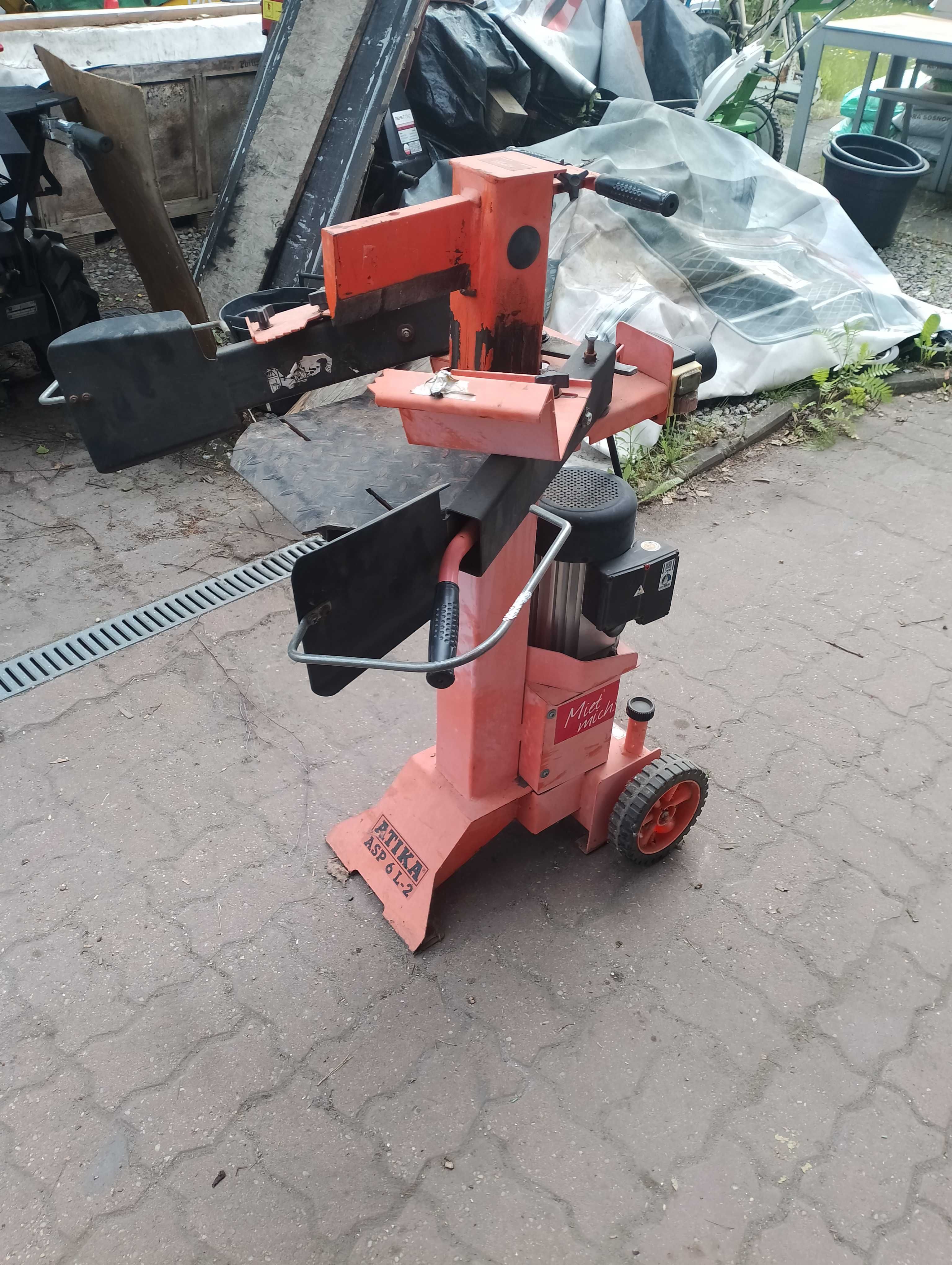 Łuparka do drewna Atika ASP 6 L-2   6 ton nacisku 230 V 3 kW mocy