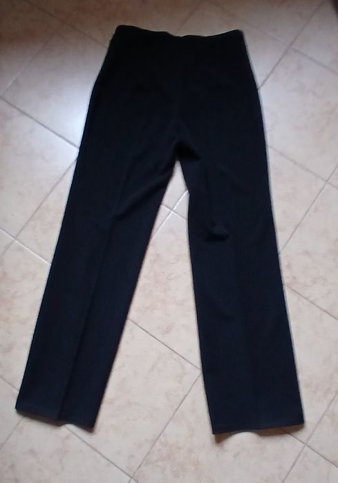 Eleganckie klasyczne spodnie damskie na kant 42