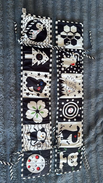 Дитяча чорнобіла книжечка