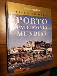 Livro de ouro “Porto Património Mundial” do jornal O Comércio do Porto