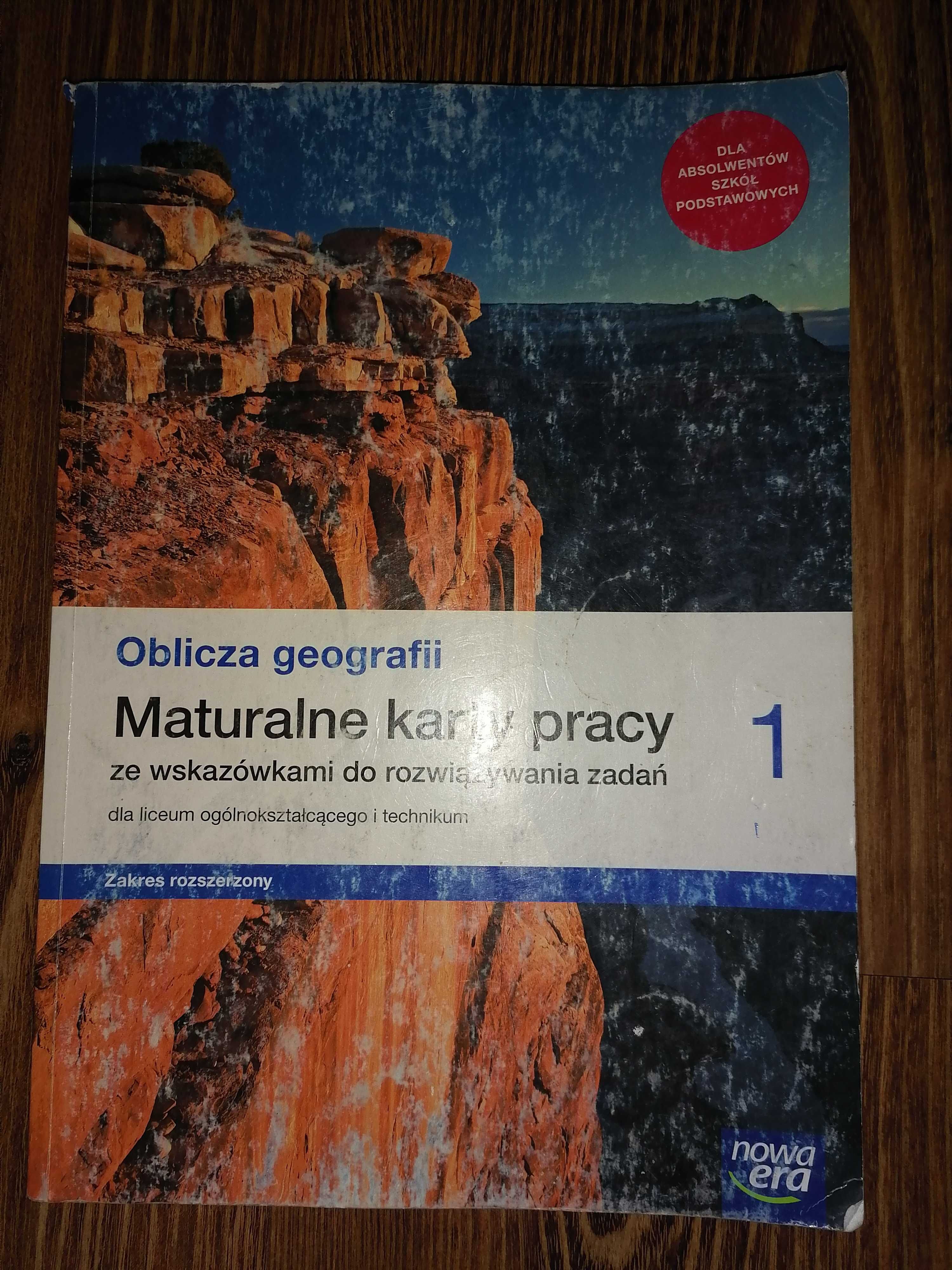 Oblicza geografii 1 karty pracy