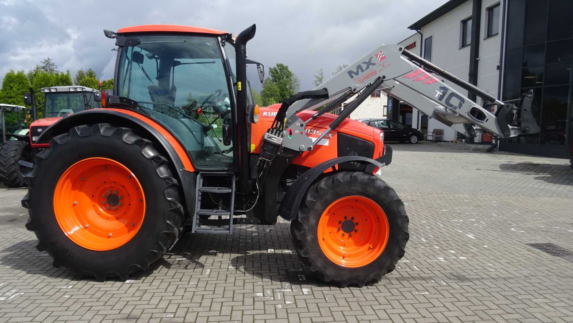 Kubota 135 GX z ładowaczem czołowym MX T 10 sprowadzona 2013r.